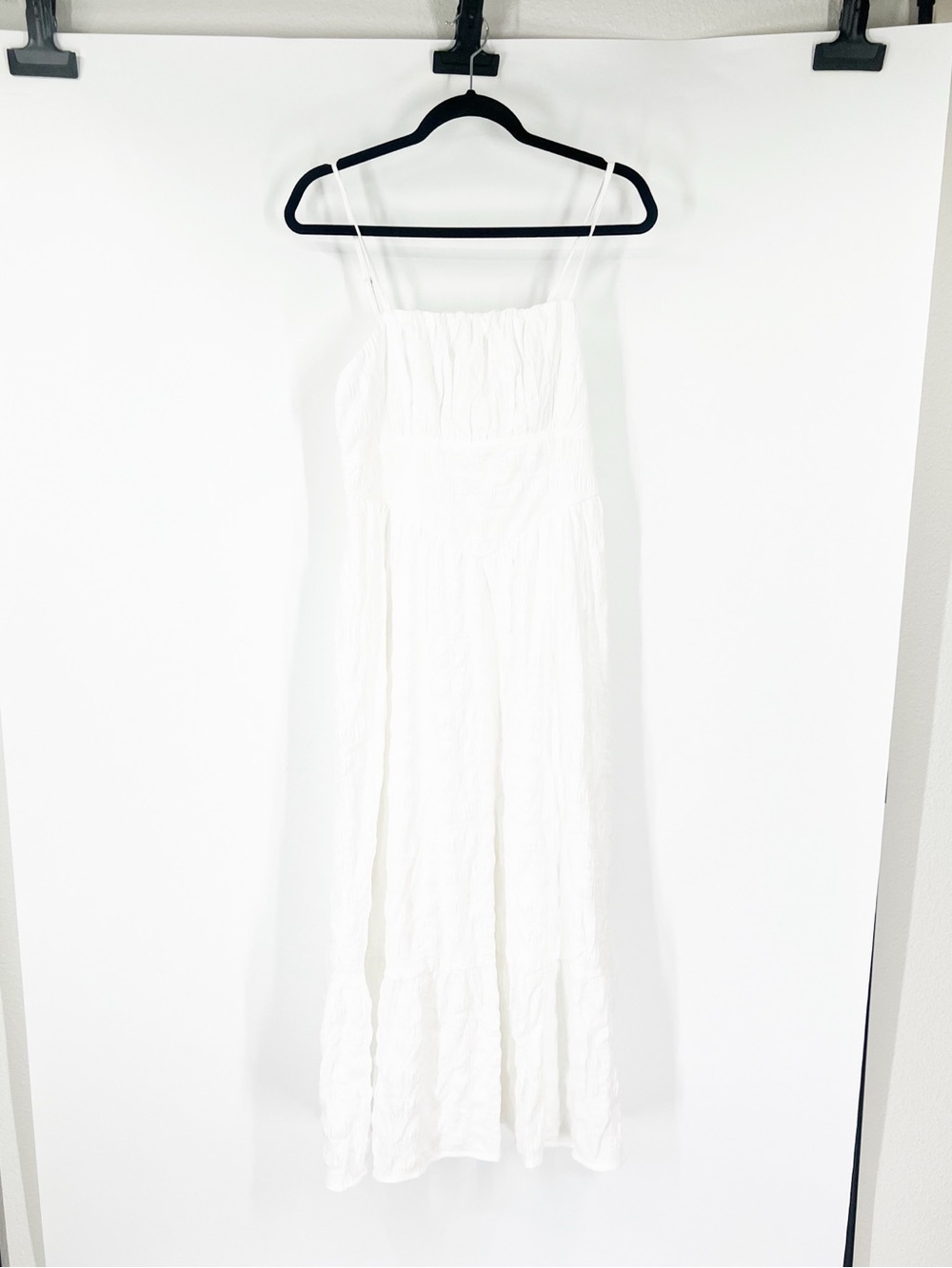 Baltic Born Mikayla Textured Tank Dress Off White NWT - Picture 2 of 9
